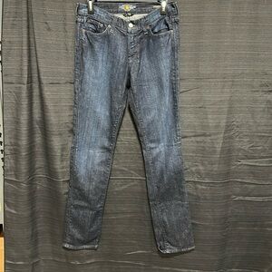 Lucky Brand Women's Stark Sweet N' Straight Dark‎ wash Blue Jeans Size 4/27 NWT